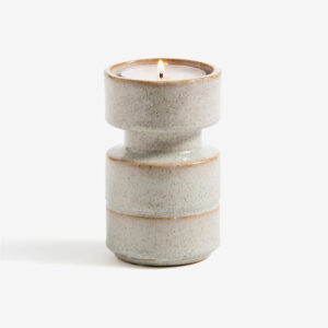 Farmhouse Candle Holders Wooden Small Pillar